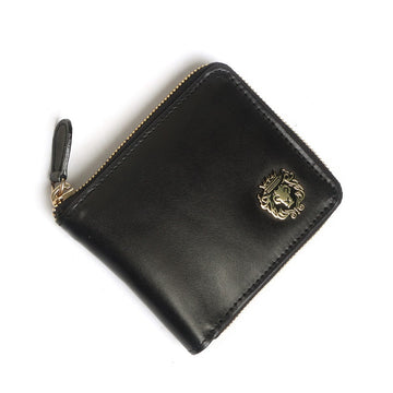 Black Multi pocket Unisex wallet with zip Closure By Brune & Bareskin