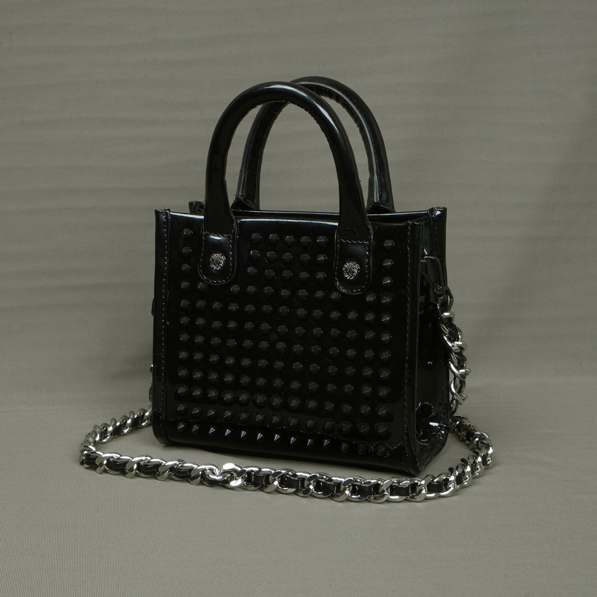 Alaïa | Franca Small black studded bag | Savannahs