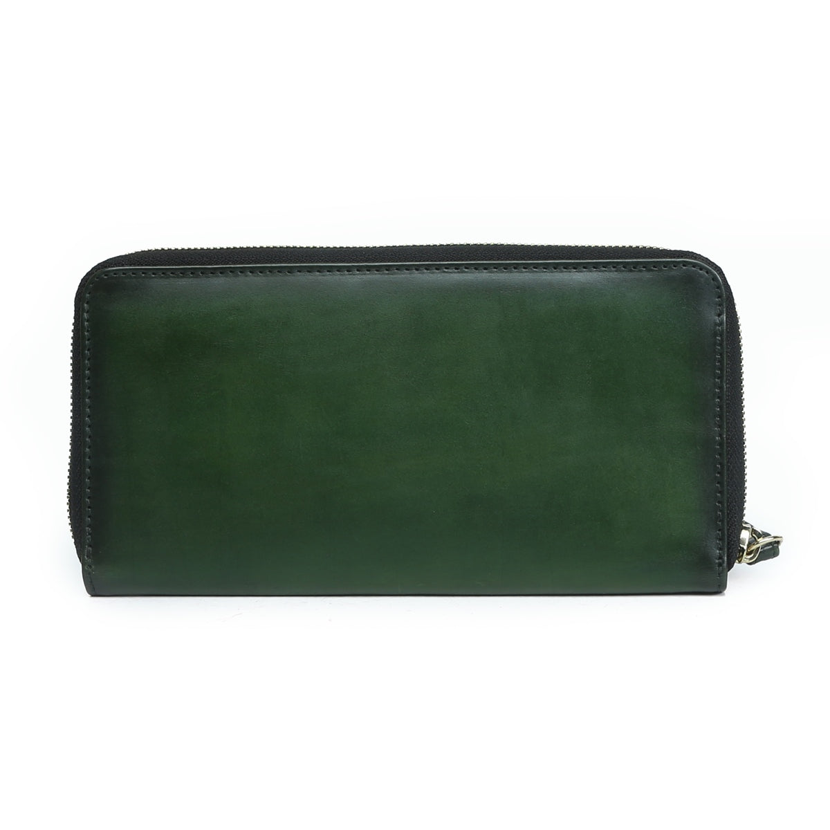 Branco – Very small wallet / coin purse size XS, made out of leather,  hunter's green, model 108 | Jahn Lederwaren