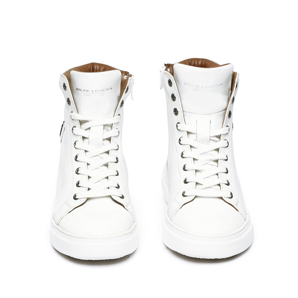 Red Tape Men's White Ankle High Sneakers